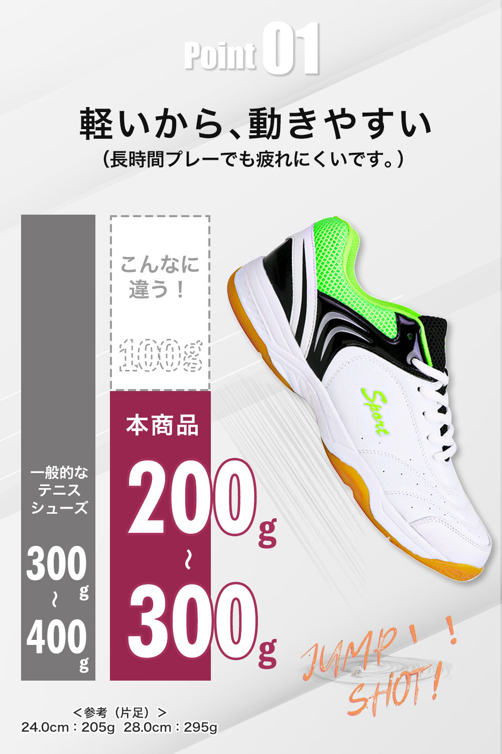 <FiBiC「FunStep!!」>テニスシューズ オールコート用 ( 硬式 軟式 メンズ/レディース オール世代 )